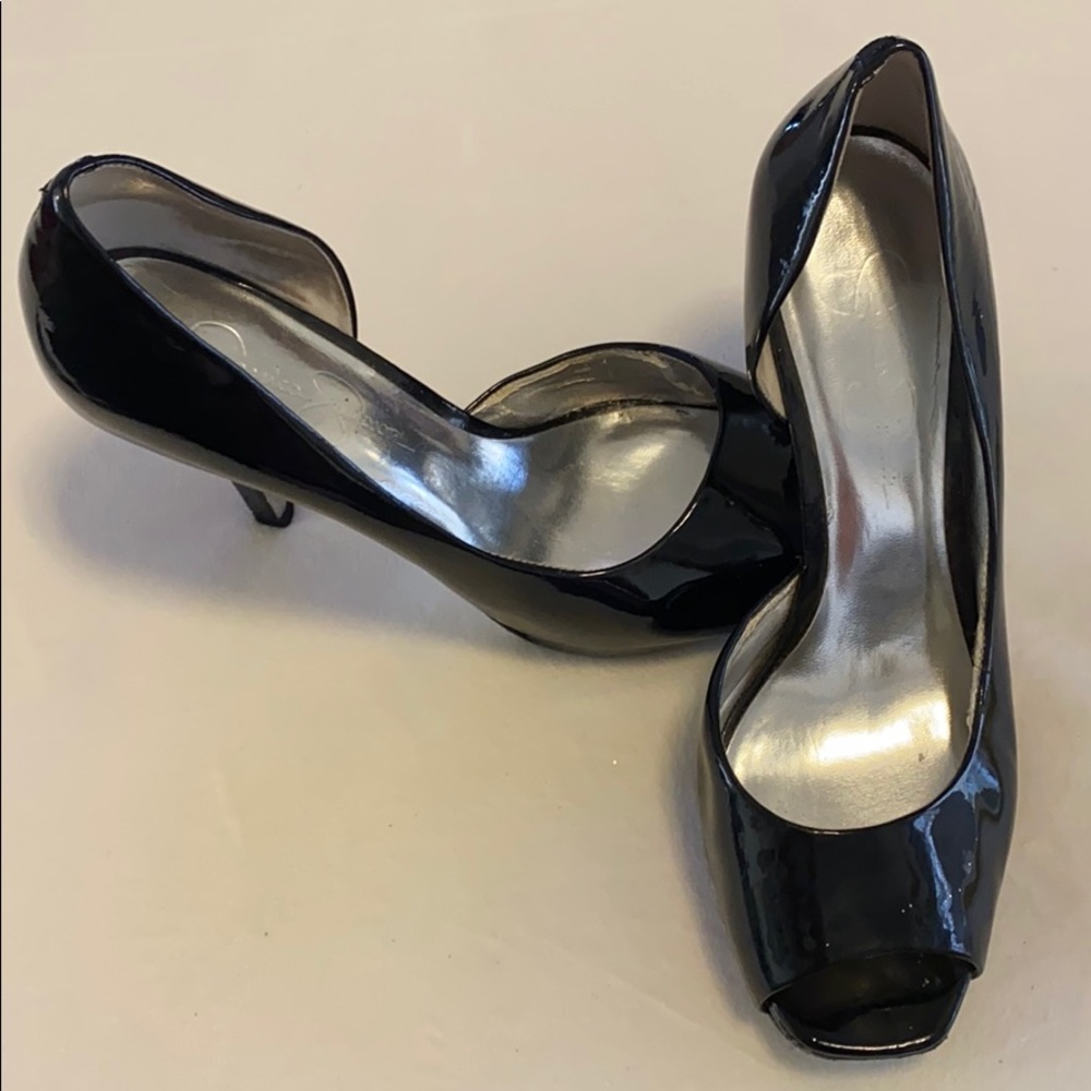 Jessica Simpson open toe heels